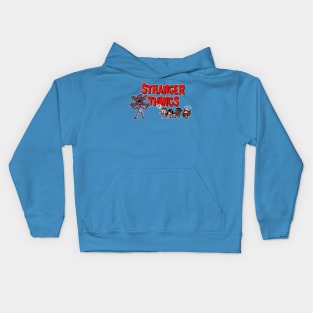 Demogorgon vs kids Kids Hoodie